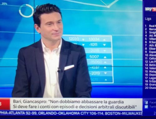 Su Sky Sport 24 in compagnia di Luca Marchetti
