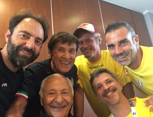 Stefano Sorrentino alla Partita del Cuore